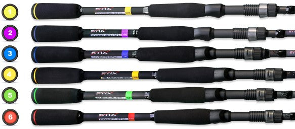STIX Fishing STIX PAK - STIX PAX - Full Set Of The Best Bass Fishing Rods