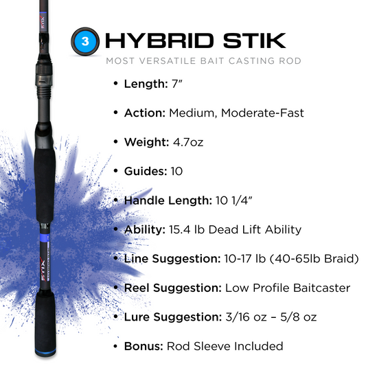 #3 HYBRID CASTING STIK