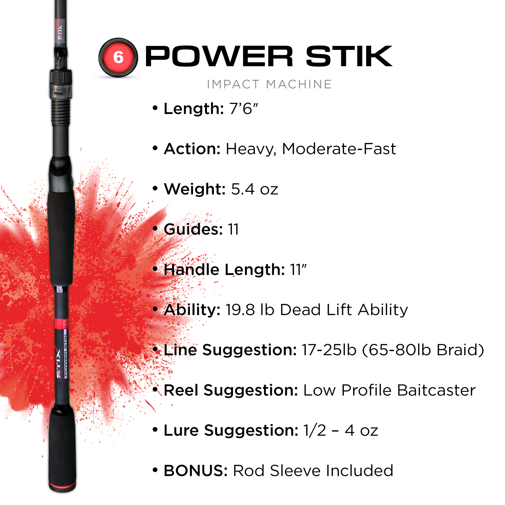 6 POWER STIK